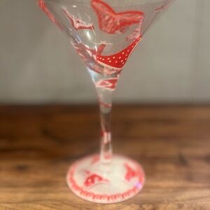 Lolita “Red Panty” Martini Glass